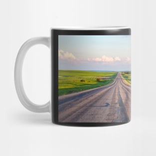 Long Road on the Alberta Prairie Mug